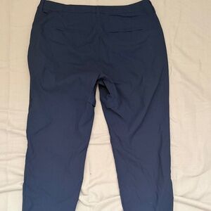 LULULEMON ABC Slim-Fit Golf Trouser 32L 36 Waist Club blue